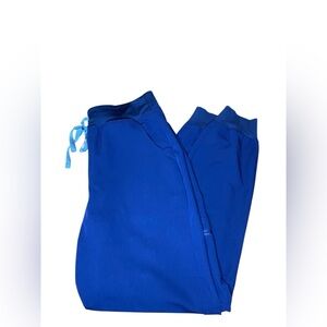 FIGS Zamora High Waisted Jogger Scrub Pants Navy Women’s M Nursing Scrubs Pocket